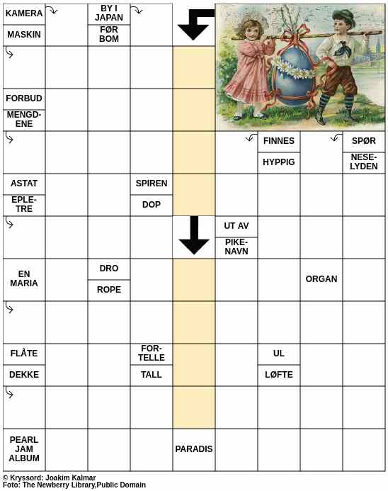 Dagens kryssord – 27. Mars - 2024